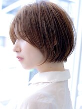 ハピネス 西大寺店(Happiness) 大人ショート×ひし形ショートボブ×前髪あり20代30代40代50代