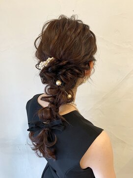 アトムテ(atomte) ロングの編み下ろし＊