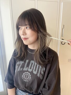 スペシャルオオサカ 難波店(Special OSAKA) 【Special OSAKA】グレージュインナーブリーチ