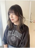 【Special OSAKA】グレージュインナーブリーチ