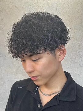 ノーエン(noen) メンズカット/メンズパーマ/ツイストスパイラルパーマ/眉カット