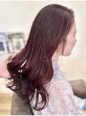 ピンク/レッドバイオレット/艶カラー/韓国風/20代/30代/40代