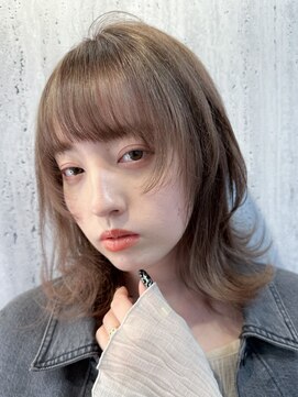 ウィズ 志津 ユーカリが丘店(wiz) 顔まわりレイヤーウルフ・ハッシュカット