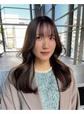 【スタイリスト松下】韓国風レイヤーカット