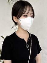 トレヘアー(tRe hair)&nbsp;マッシュショート　くびれ　可愛い　ハンサムショート