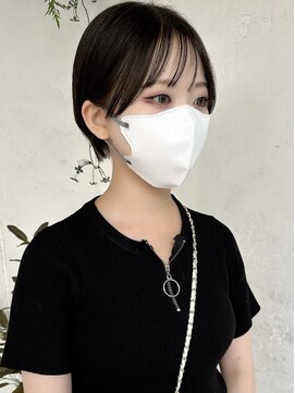 トレヘアー(tRe hair) マッシュショート くびれ 可愛い ハンサムショート