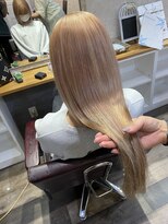 ルフレ 新宿歌舞伎町店(Reflet)&nbsp;ハニーベージュ/プルエクステ/ダブルカラー