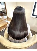乾かすだけでまとまる縮毛矯正