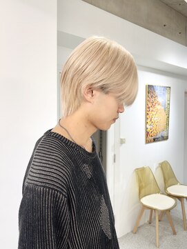 メンズペレ 渋谷(MEN'S PELE) ニュアンスパーマ/韓国マッシュ/スパイキーショート/渋谷