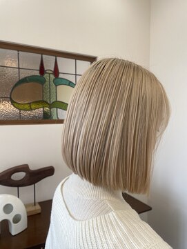 ベンジー 沖縄店(benji) ボブ×愛されベージュ