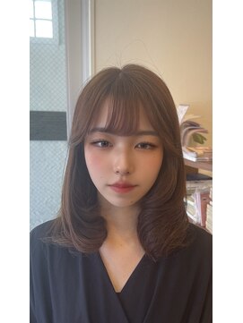 リップル(hair salon Ripple) 韓国風ミディアムボブ