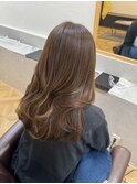 オリーブベージュ カーキベージュ 明るめベージュ ブリーチなし