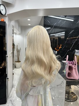 ラピス 渋谷本店(Lapis) ブロンド/ホワイトグレージュ/ミニウルフ/チェリーブラウン