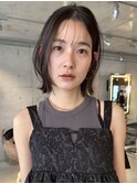黒髪カタログ/クラゲヘアー/オリーブ/銀座