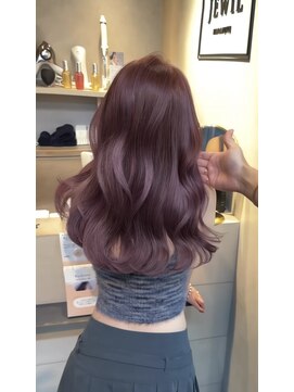 ジュイル シブヤ(JEWIL SHIBUYA) JEWIIL渋谷 ブリーチなしラベンダーピンク