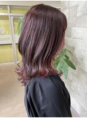 インナーカラー×レイヤーカット