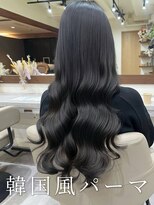 アミー 銀座(Ammy) #韓国風パーマ #コテ巻き風パーマ #ロングパーマ #パーマ
