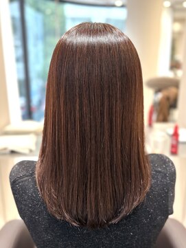 アンベリールフルー(EMBELLIR fleur) 《髪質改善！》酸性ストレート