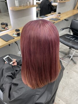 ノアル(NOAHL) G ブリーチあり/ピンク/ブリーチ一回