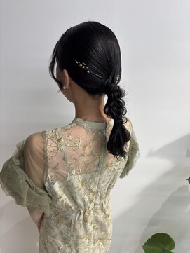 モリオフロムロンドン 大宮店(morio from London) 【大宮】タイト金箔アレンジ