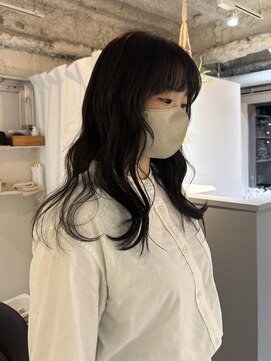 透明感カラー/ニシクボ　ミウ