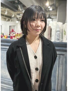 くびれレイヤーボブ