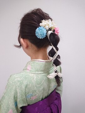 ポノヘアー美容室(pono hair) 【pono hair】たまねぎアレンジ×袴