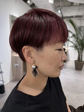 ワン 札幌(One) 【髪質改善カラー×ショート】札幌駅美容室one美髪髪質改善