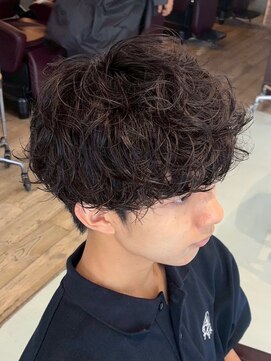 フィフス(fifth) 原宿無造作シャドウパーマラウンドマッシュカット刈り上げfifth