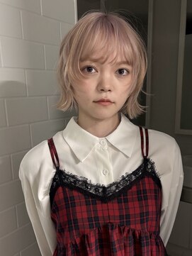 ロジ(loji) ボブレイヤー×ホワイトブロンド
