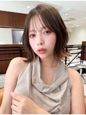 ハイライトバレイヤージュダブルカラーケアブリーチ20代30代