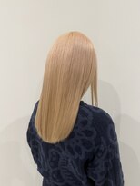 アロハナ 津店(ALOHANA)&nbsp;ホワイトベージュ/10代20代/ケアブリーチ/ミディアムレイヤー