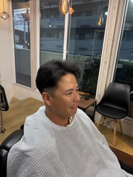 サンボロンドン(samborondon) ツーブロックのフェードスタイル