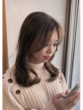 ヴァンカウンシル 松本店(VAN COUNCIL) 透明感カラーが可愛いミディアムレイヤー