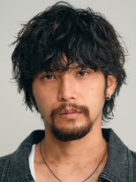 バイフィフス 原宿/表参道(by fifth)&nbsp;メンズシースルーマッシュニュアンスパーマシャドウパーマテテ風