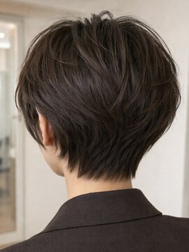 ロビー 表参道(ROBBY) ショートパーマ/前髪パーマ/大人上品ショート/表参道