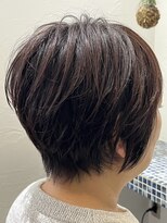 ナナマルサン(703)&nbsp;☆毛束感ショート☆ 《クーポン→カット+コラーゲンカラー》