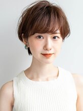 グッドネイバーズ 流山おおたかの森店(GOOD NEIGHBORS) シルエットが素敵なショートボブのデザインカット