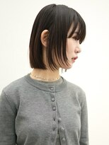 イーラー 日本橋 人形町(ealar) ミニボブ /切りっぱなしボブ /ワイドバング/ぱつっとボブ