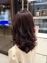 ステア ケース(stair case)&nbsp;コテ巻き風パーマ　銀座　レイヤーカット