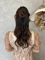 ラニ(Lani)&nbsp;カチモリハーフアップ/結婚式お呼ばれ