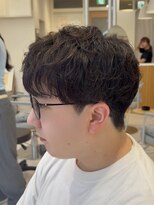ハニー 町田(HONEY)&nbsp;ニュアンスパーマ ラウンドマッシュ2