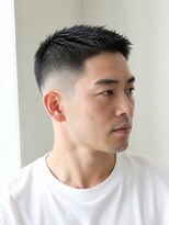 ネルヘアー 緑地公園(Nel.hair)&nbsp;精悍なスキンフェードショート