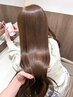 【1日で終わる】縮毛矯正＋カラー＋カット＋2STEPトリートメント【髪質改善】