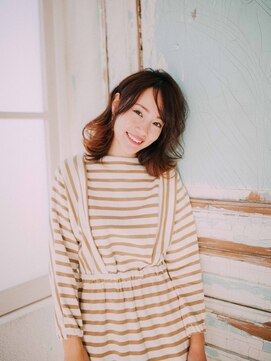 サインヘアー 静岡(sign hair) レイヤーセミディ