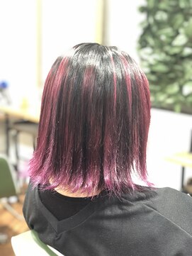 ルナアトリエ(runa atelier) バレイヤージュビビットバイオレット