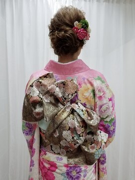 グリッター(Glitter) 【Glitter】お振袖☆立て矢アレンジ