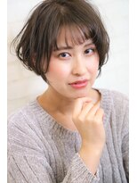 ヴィックス クリスタル(VIC’S crystal) 【川口】ナチュラルボブ_オリーブカラーフレンチボブ【チヒロ】