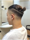 【外国人風】マンバンフェードスタイル