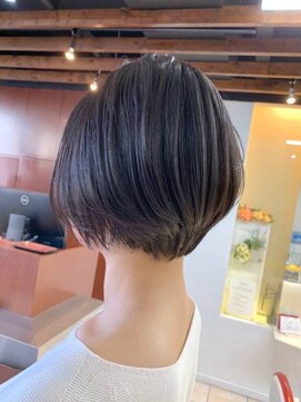 クオリス 上福岡店(QUALIS) 20代30代40代/ショートボブ/ショート/丸み/ひし型/小顔/ブラウン